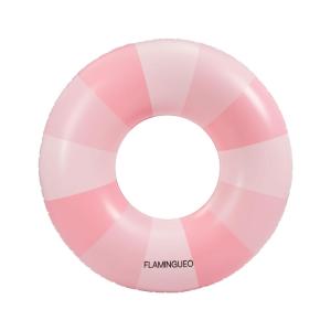 Bouée gonflable PVC donut rose