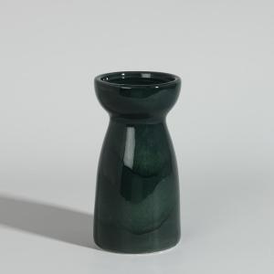 Bougeoir en grès vert