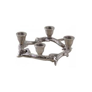 Bougeoirs bois de cerf en aluminium