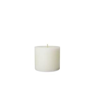 Bougie blanche pour extérieur D15x14cm