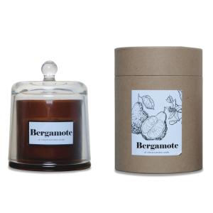 Bougie Cloche Ambre Parfum Bergamotte Pétillante