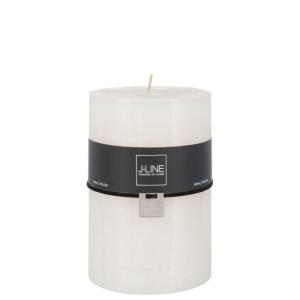 Bougie cylindrique 120H blanc 10x10x15 cm