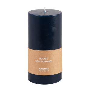 Bougie cylindrique bleue 7x14