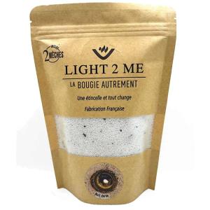 Bougie en poudre 250 grs nuit dorée