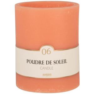 Bougie lanterne parfumée terracotta H15