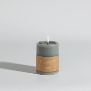 Bougie LED verte H10