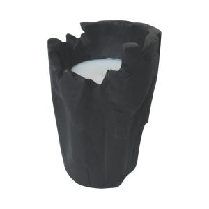 Bougie noire grand modèle