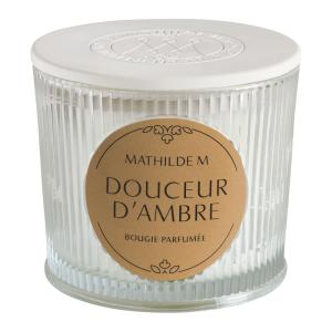 Bougie parfumée 400 g - Douceur d'Ambre