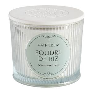 Bougie parfumée 400 g - Poudre de Riz