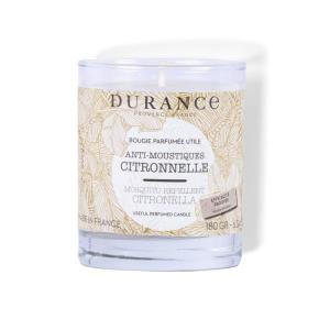 Bougie parfumée citronnelle anti-moustiques
