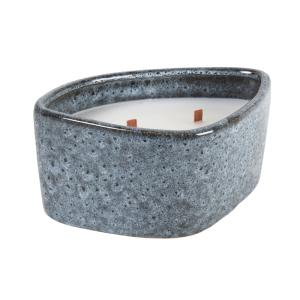 Bougie parfumée en céramique bleue