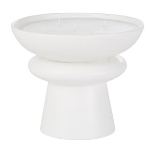Bougie parfumée en céramique crème