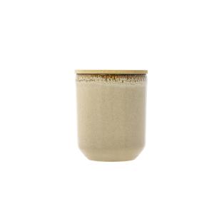 Bougie parfumée en cire de colza crème H10cm