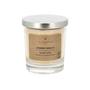 Bougie parfumée en stéarine  beige H10cm