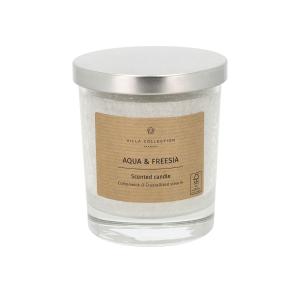 Bougie parfumée en stéarine  gris H10cm