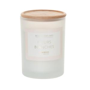 Bougie parfumée en verre opaque 210g