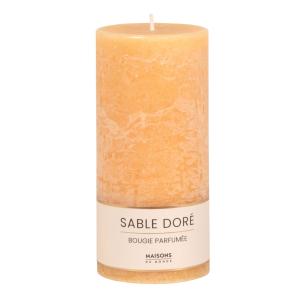 Bougie parfumée jaune H15, 490g