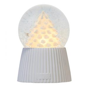 Boule à neige lumineuse Blanc