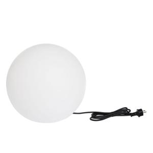 Boule lumineuse secteur Polyéthylène Blanc D40CM