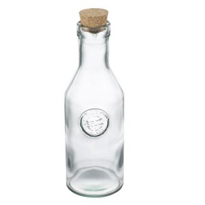 Bouteille   1 l transparent en verre