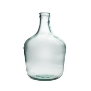 Bouteille   12 l en verre recyclé transparent / cristal