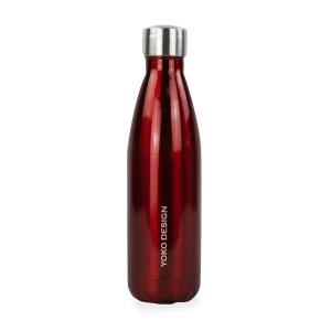 Bouteille brillant isotherme 500 ml rouge