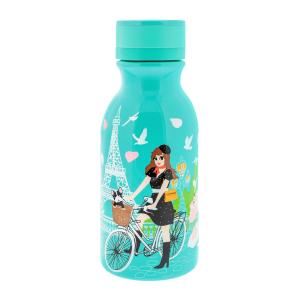 Bouteille isotherme 40 cl  bleu 2 acier inoxydable 18 x 0 x…