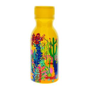Bouteille isotherme 40 cl  jaune silicone 18 x 0 x 0 cm