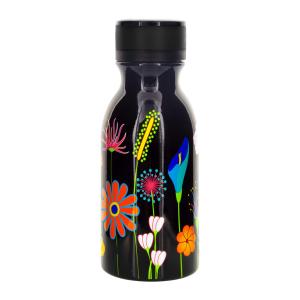 Bouteille isotherme 40 cl  noir silicone 18 x 0 x 6 cm