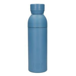 Bouteille isotherme 500ml en plastique recyclé bleu