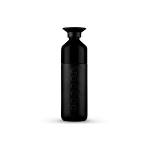 Bouteille isotherme en acier inoxydable noir 580 ml