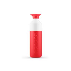 Bouteille isotherme en acier inoxydable rouge 580 ml