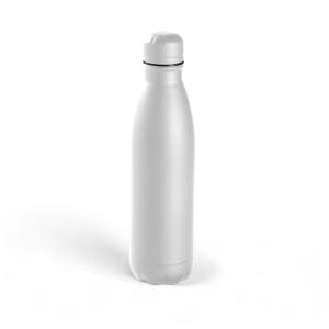 Bouteille isotherme en inox  5x26 cm Blanc