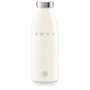 Bouteille isotherme inox vintage 500ml crème 24Bottles Smeg
