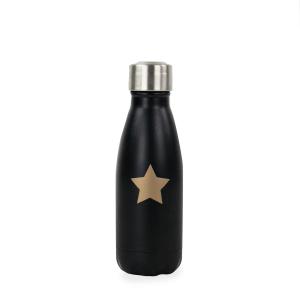 Bouteille isotherme star Noire 260ml