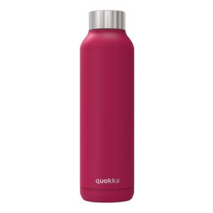 Bouteille isotherme   wood 63 cl rose en inox