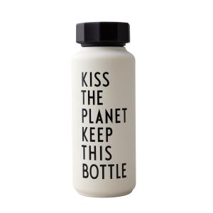 Bouteille thermos blanche Kiss 0,5L