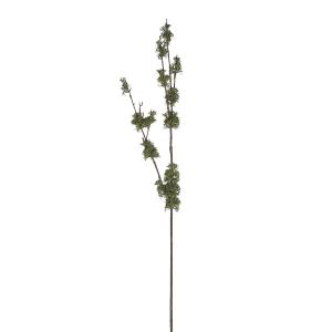 Branche avec mousse artificielle verte H126