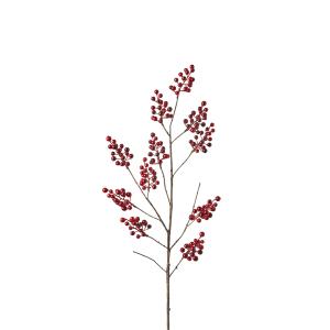 Branche de baies artifcielle rouge H99