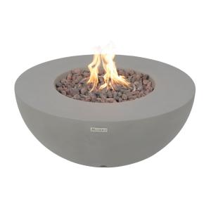 Brasero à gaz en béton fibré D87x37 cm