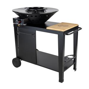 Brasero au gaz mobile pour extérieurs