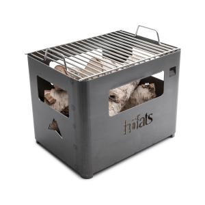 Brasero caisse à bières grill tabouret table d'appoint