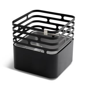 Brasero grill tabouret table d'appoint noir