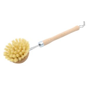 Brosse à vaisselle avec manche en bois