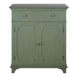 Buffet 2 portes 1 tiroir vert kaki