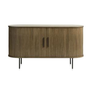 Buffet 2 portes 180 cm bois foncé