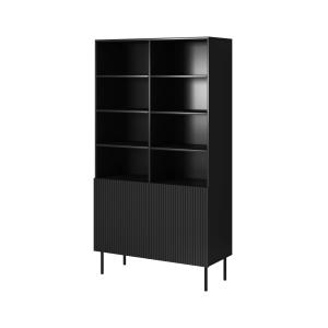 Buffet 2 portes avec pied en métal 100x178 cm