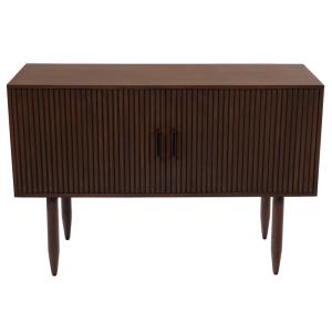 Buffet 2 portes   bois naturel foncé en bois de manguier