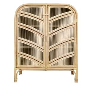 Buffet 2 portes cannage en rotin