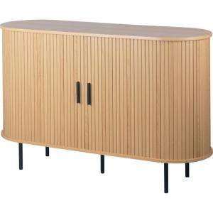 Buffet 2 portes effet Chêne 120 cm